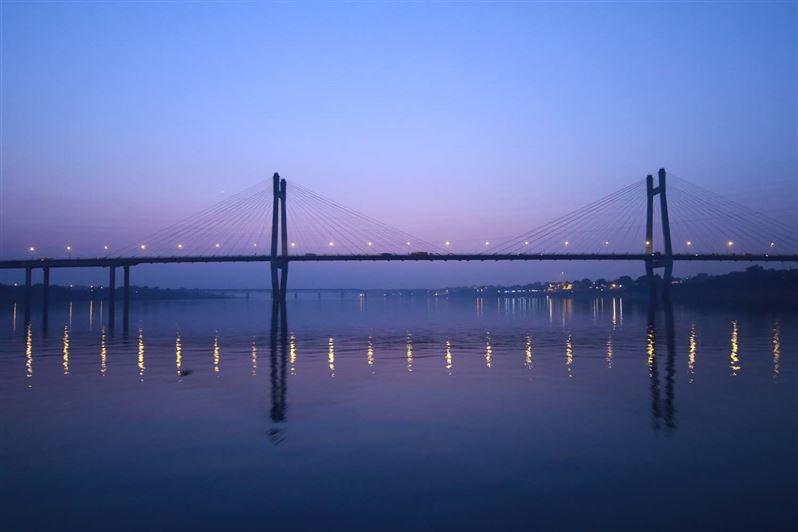 The New Yamuna Bridge Allahabad