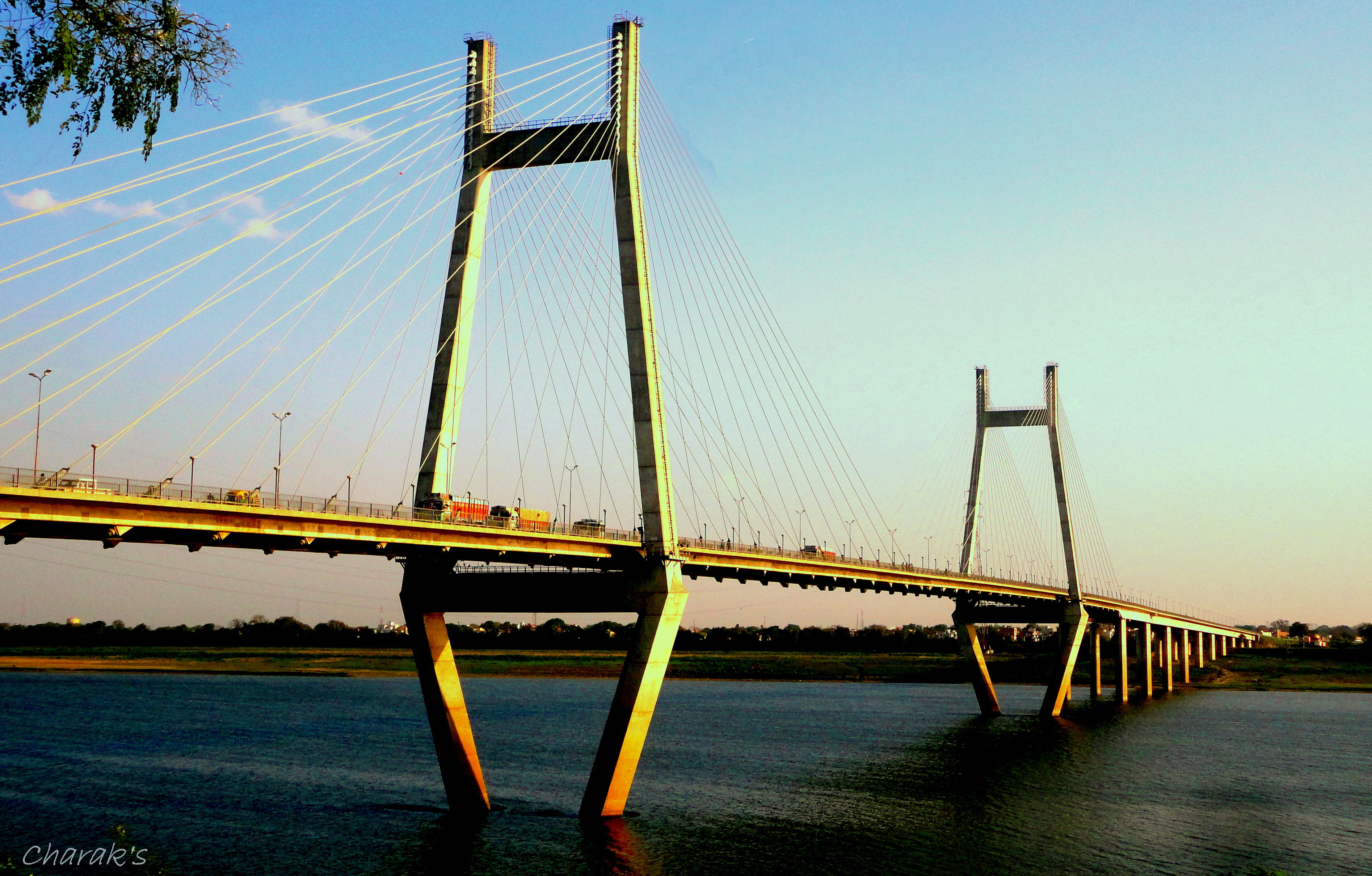 The New Yamuna Bridge Allahabad