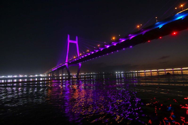 The New Yamuna Bridge Allahabad